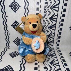Disney Store Winnie the‎ Pooh Aquarius 8" Plush Horiscope NWT